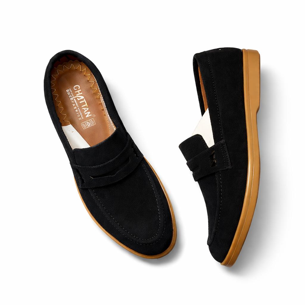 Signature Suede Loafer