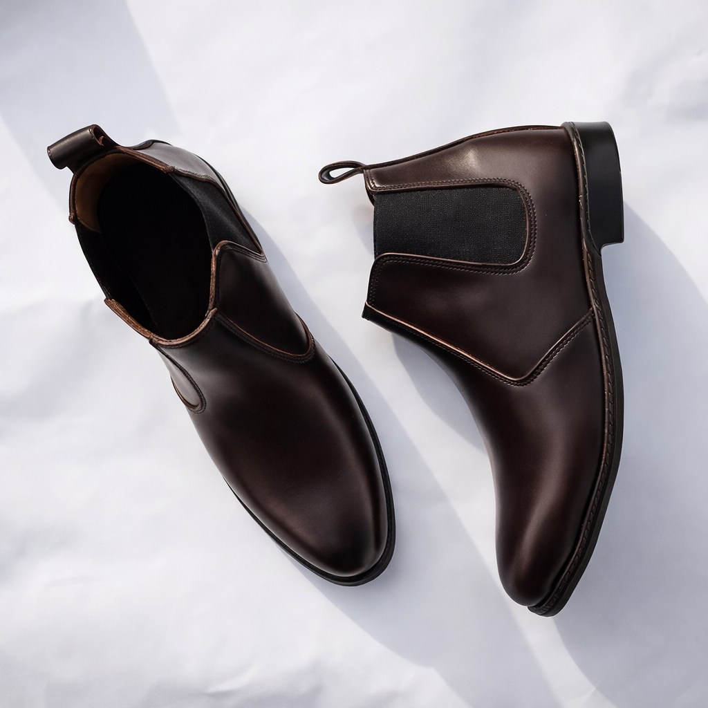 Classic Chelsea Boots - Brown