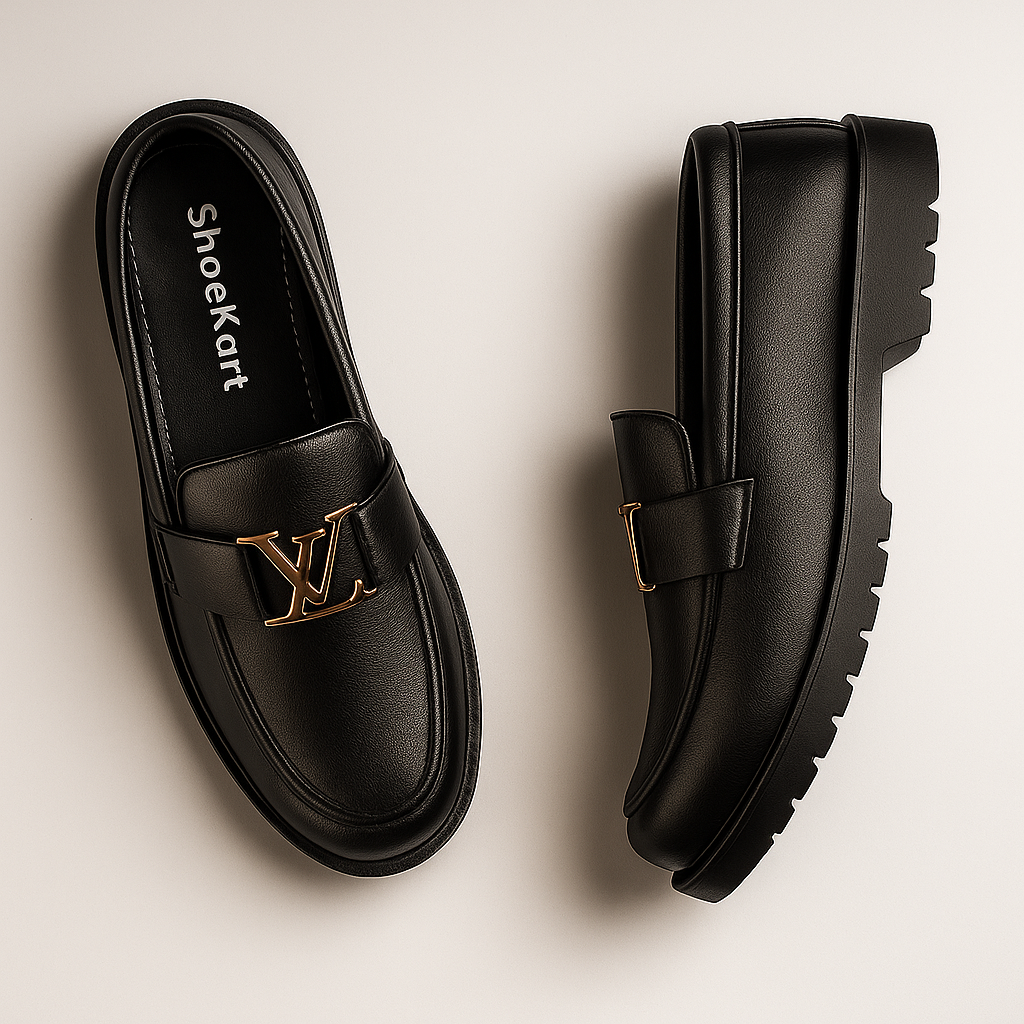 Chunky Leather Loafers