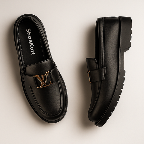 Chunky Leather Loafers