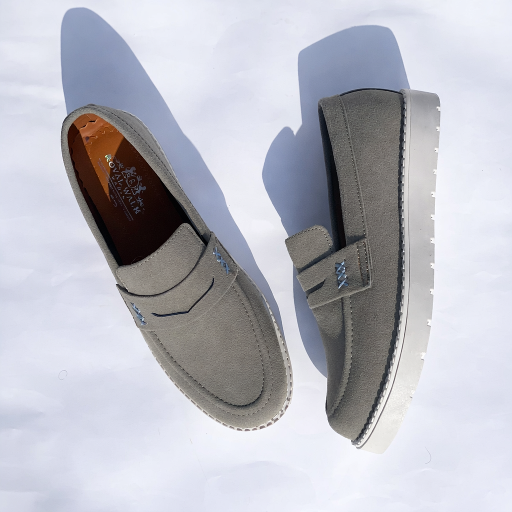 Suede Penny Loafers