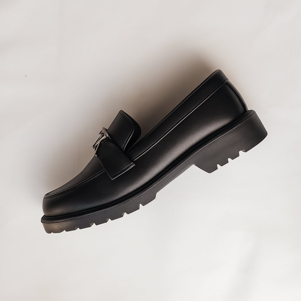 Chunky Leather Loafers