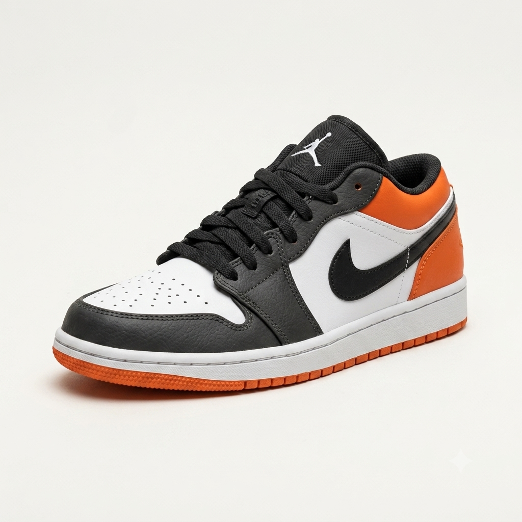 Air Jordan 1 Low Orange - Dot perfect Edition